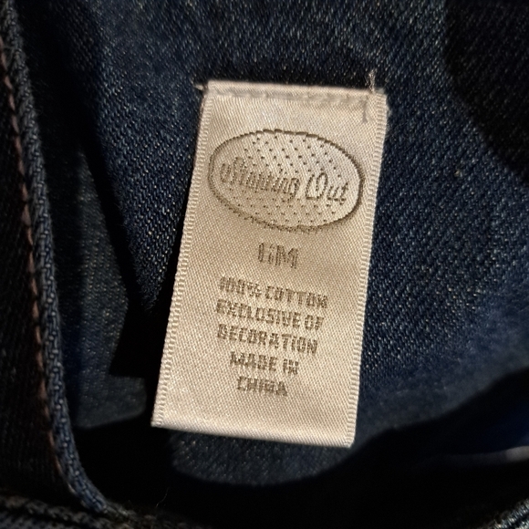 Starting Out 6 months shirt with matching jean embroidered overalls New - Picture 9 of 9